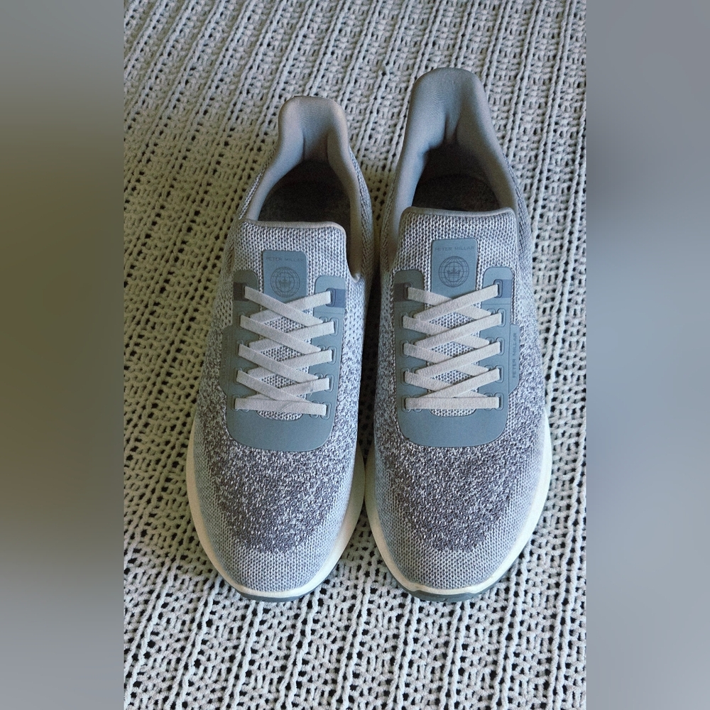 Peter Millar Crown Sport Men's Hyperlight Apollo Sneakers Knit Gray Size 12